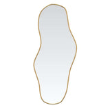 Vidaxl Wall Mirror 70x30 cm gullfarget