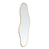 Vidaxx Wandspiegel 70x30 cm goldfarben