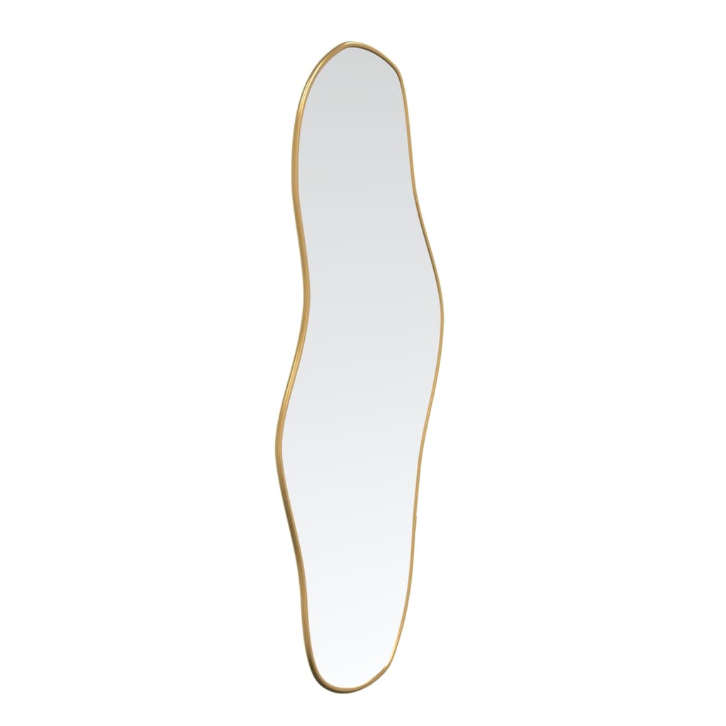 Vidaxl Wall Mirror 70x30 cm gullfarget