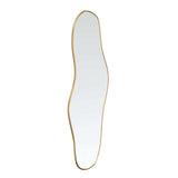 Vidaxx Wandspiegel 80x35 cm goldfarben