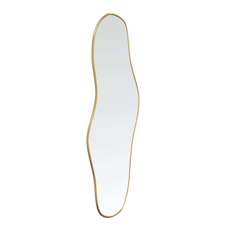 Vidaxx Wandspiegel 80x35 cm goldfarben