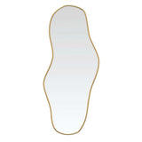 Vidaxx Wandspiegel 90x40 cm goldfarben