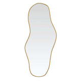 Vidaxl Wall Mirror 90x40 cm gullfarget