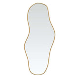 VidaXL Wandspiegel 100x45 cm goldfarben