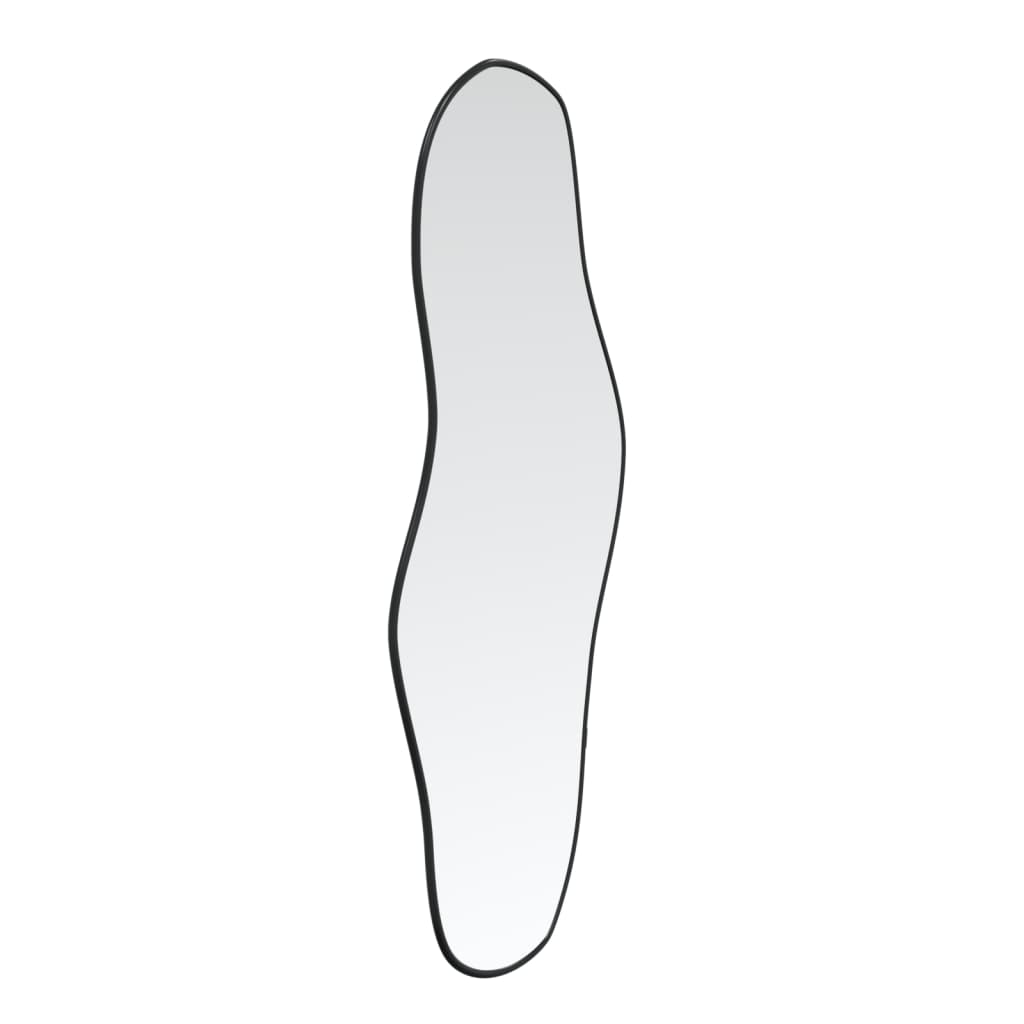 Vidaxl Wall Mirror 80x35 cm svart