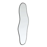 Vidaxl Wall Mirror 90x40 cm černá