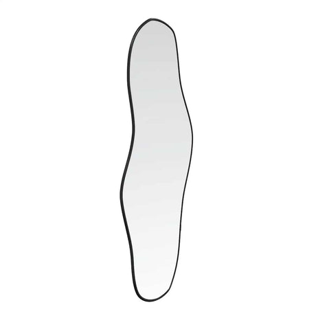 Vidaxl Wandspiegel 100x45 cm schwarz