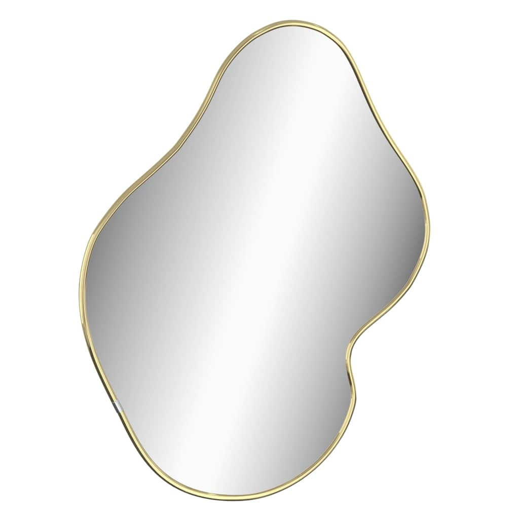 Vidaxl Wall Mirror 50x40 cm zlaté barvy