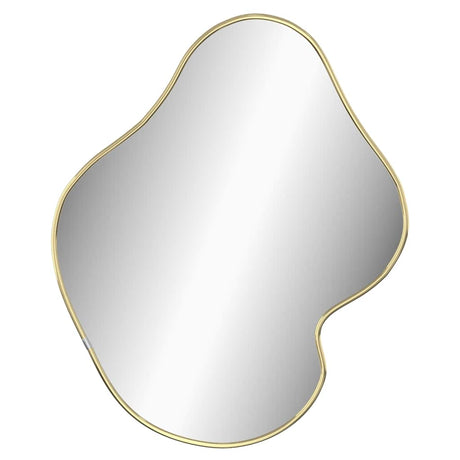 Vidaxl Wandspiegel 60x50 cm Gold gefärbt