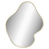 Vidaxl Wall Mirror 60x50 cm gullfarget