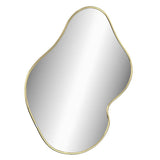 Vidaxl Wandspiegel 60x50 cm Gold gefärbt