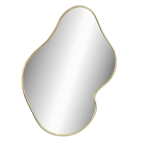 Vidaxl Wandspiegel 60x50 cm Gold gefärbt