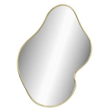 Vidaxl Wall Mirror 60x50 cm gullfarget