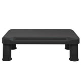 Vidaxl monitorstandaard 38x24x10,5 cm zwart
