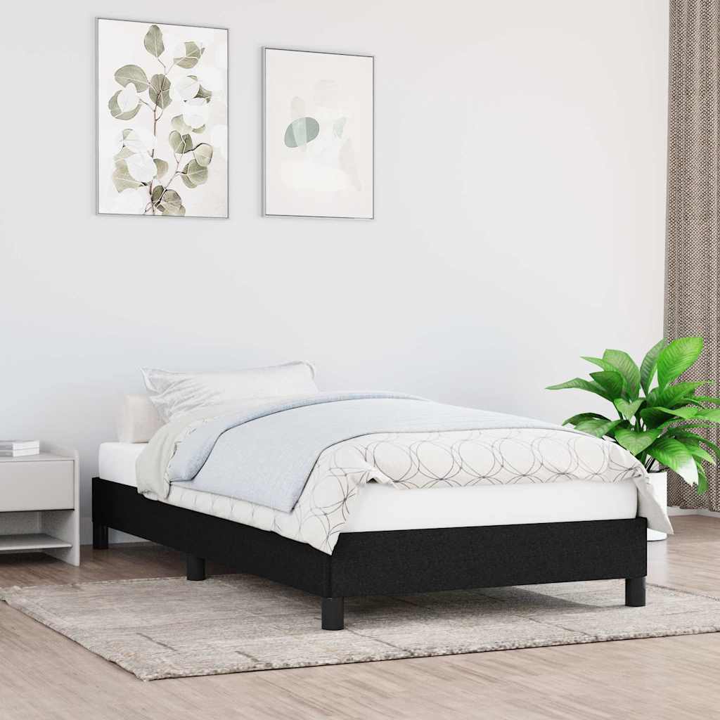 Vidaxl bedframe zonder matras 90x190 cm stof zwart