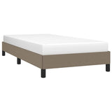 Vidaxl bedframe zonder matras 90x190 cm stof taupe