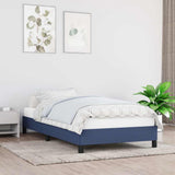 Vidaxl bedframe zonder matras 90x190 cm stof blauw