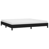 Vidaxl bedframe zonder matras stof zwart 200x200 cm