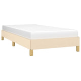 Vidaxl bedframe zonder matras 90x200 cm stof crèmekleurig
