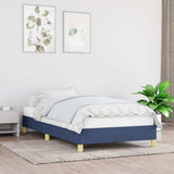 Vidaxl bedframe zonder matras 90x200 cm stof blauw