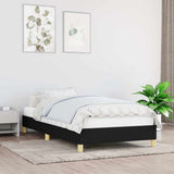 Vidaxl bedframe zonder matras 100x200 cm stof zwart