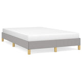 Vidaxl bedframe zonder matras 120x200 cm stof lichtgrijs