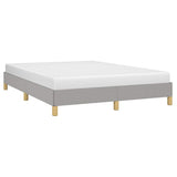 Vidaxl bedframe zonder matras stof lichtgrijs 140x190 cm