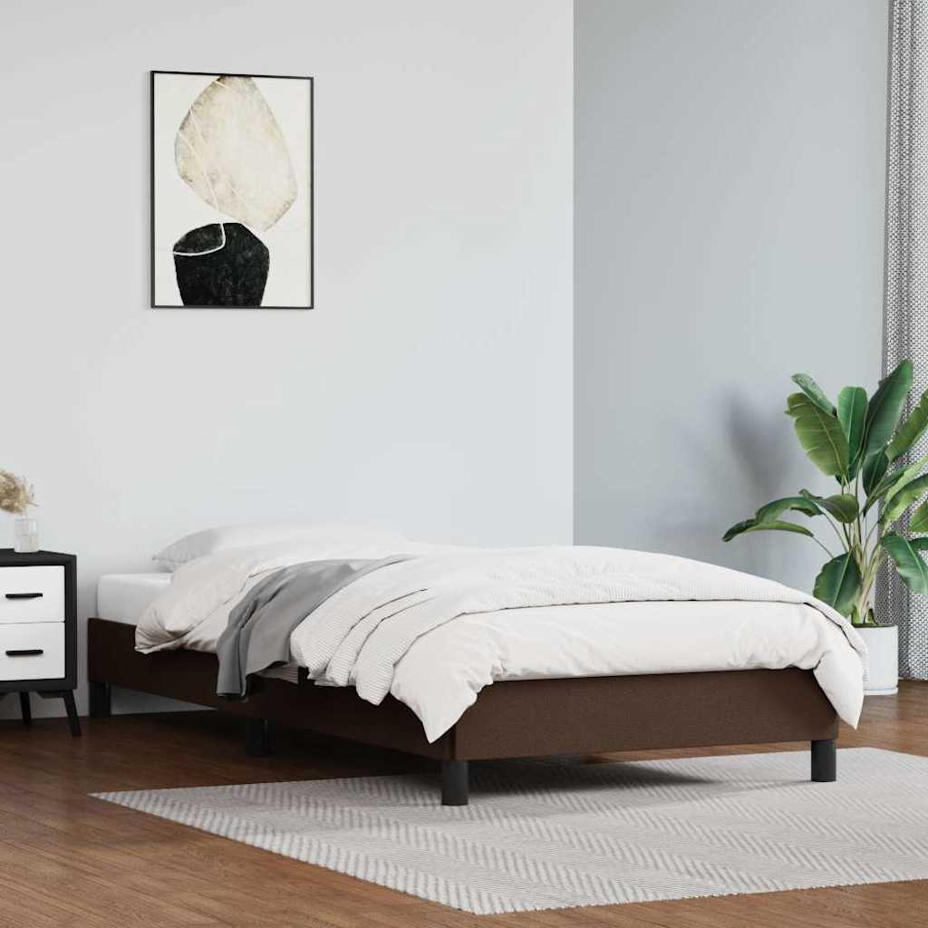 Vidaxl bedframe kunstleer bruin 80x200 cm