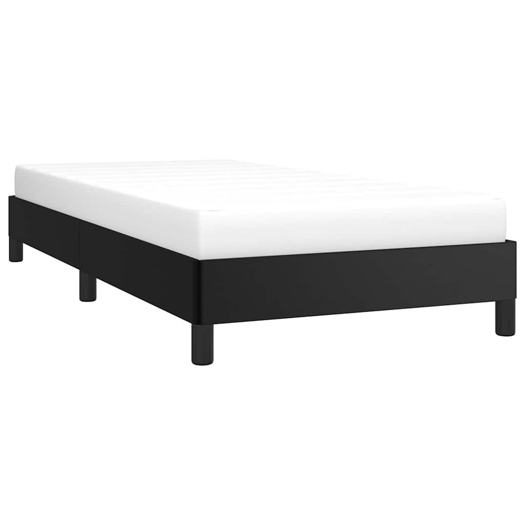 Vidaxl bedframe kunstleer zwart 90x200 cm