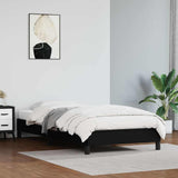 Vidaxl bedframe kunstleer zwart 100x200 cm