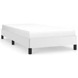 Vidaxl bedframe kunstleer wit 100x200 cm