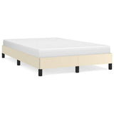 Vidaxl bedframe kunstleer crèmekleurig 120x200 cm