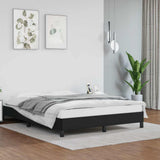 Vidaxl bedframe kunstleer zwart 140x200 cm