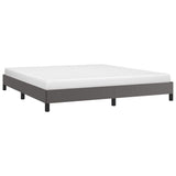 Vidaxl bedframe kunstleer grijs 160x200 cm