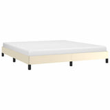 Vidaxl bedframe kunstleer crèmekleurig 180x200 cm