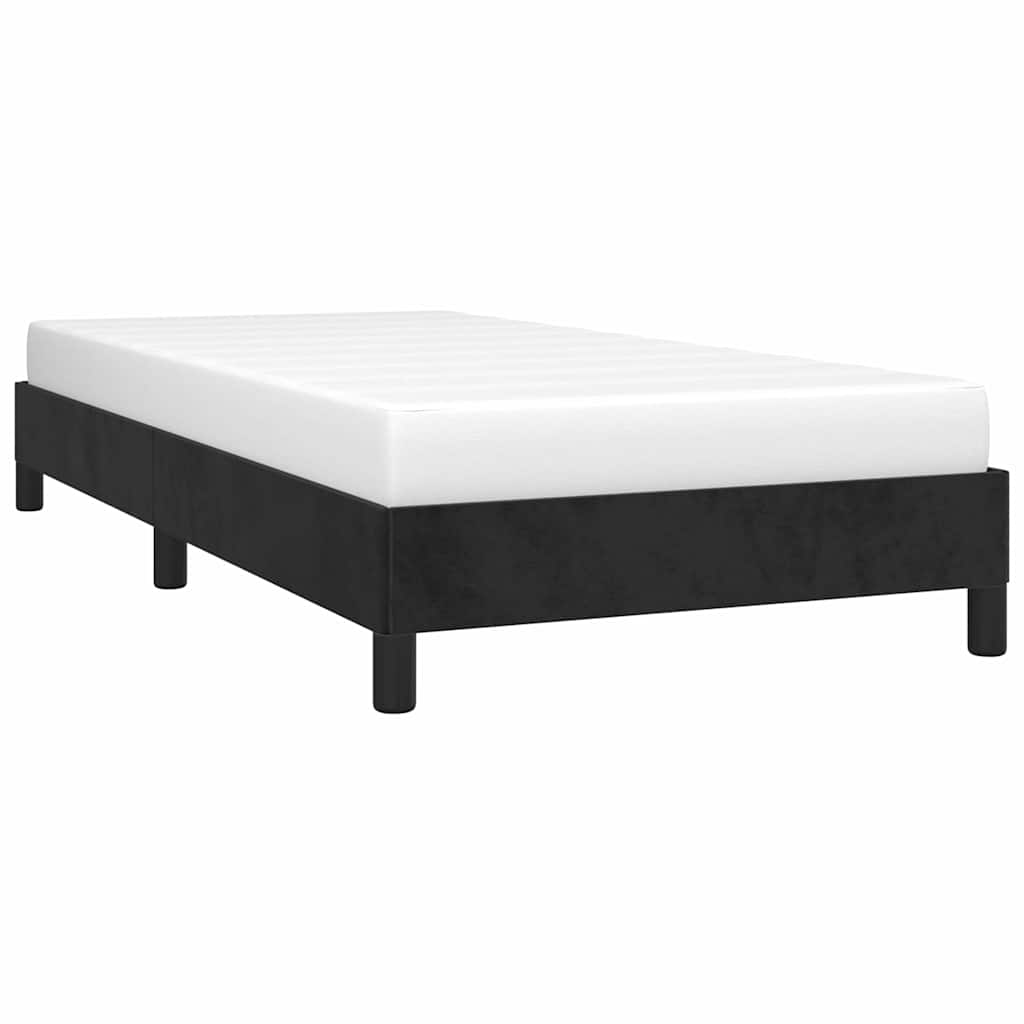 Vidaxl bedframe fluweel zwart 80x200 cm