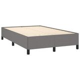 Vidaxl bedframe zonder matras 120x200 cm stof donkergrijs