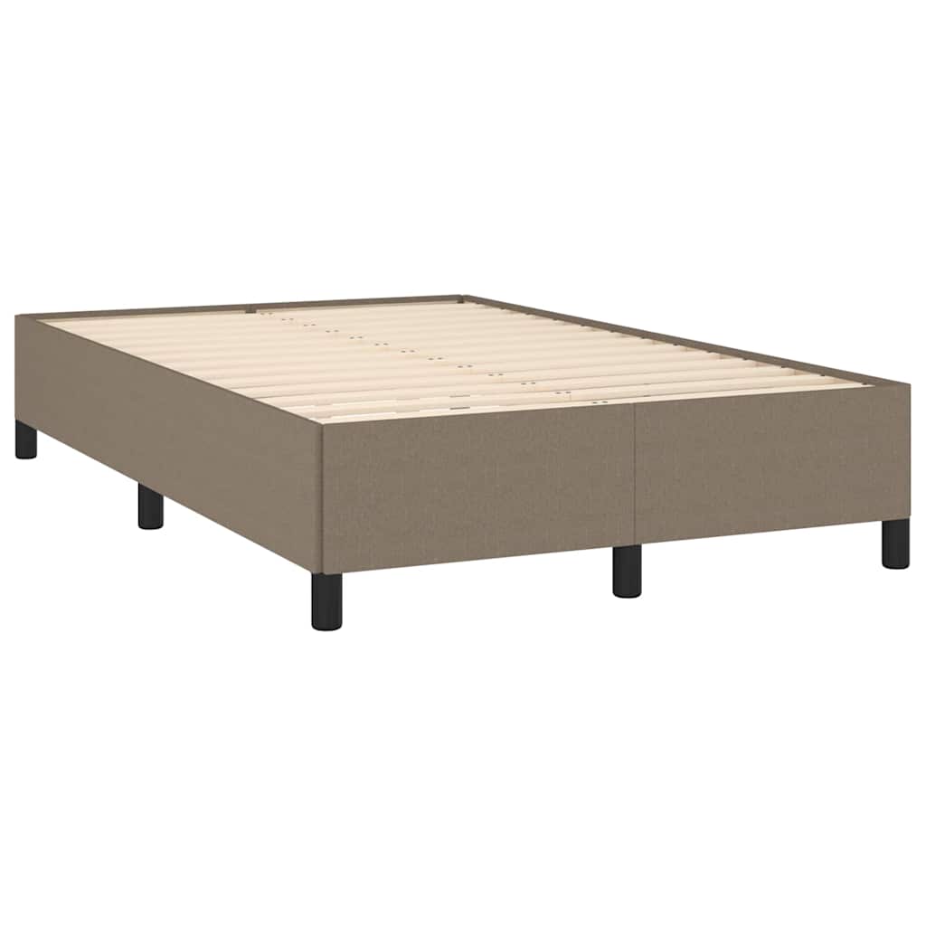 Vidaxl bedframe zonder matras 120x200 cm stof taupe