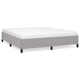 Vidaxl bedframe zonder matras stof lichtgrijs 180x200 cm