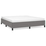 Vidaxl bedframe zonder matras stof donkergrijs 180x200 cm