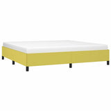 Vidaxl bedframe zonder matras 200x200 cm stof groen