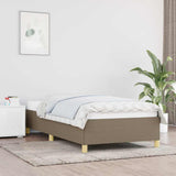 Vidaxl bedframe zonder matras 80x200 cm stof taupe