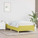 Vidaxl bedframe stof groen 90x200 cm