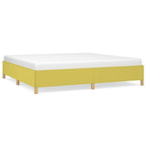 Vidaxl bedframe zonder matras 200x200 cm stof groen