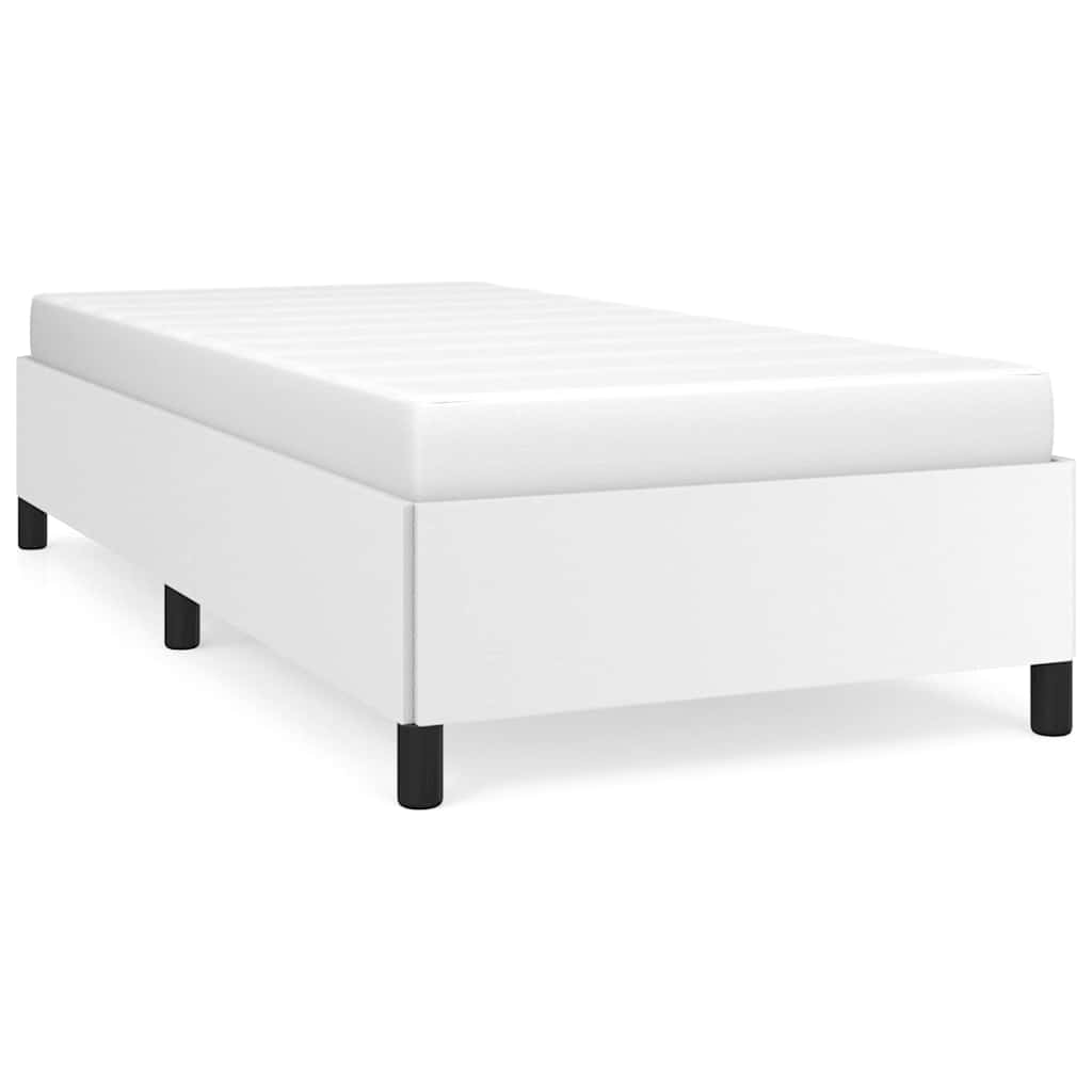 Vidaxl bedframe kunstleer wit 100x200 cm