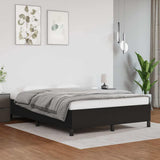 Vidaxl bedframe kunstleer zwart 140x190 cm