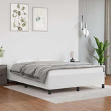 Vidaxl bedframe kunstleer wit 140x190 cm