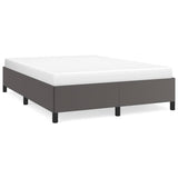 Vidaxl bedframe kunstleer grijs 140x200 cm