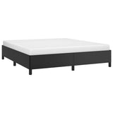 Vidaxl bedframe kunstleer zwart 160x200 cm