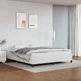 Vidaxl bedframe kunstleer wit 160x200 cm